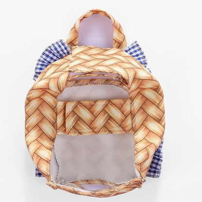 Basket Halloween Dog Cosplay Costume Dog Halloween Costume Pet Basket Costumes, Pet Winter Apparel Cat Clothes for Puppy Small Medium Dogs