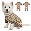 2026 New Cotton Dog Pajamas for Small & Medium Dogs - Soft Pet Onesie, Comfy Puppy Coat with Various Prints, Cute Pet Apparel for Dogs Blue Santa Medium