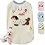 Cute Pet Apparel Cotton Dog Clothes All Season Sleeveless Puppy Kitten Pullover Soft Skin-Friendly (Beige, M (5.5-8.8lbs))