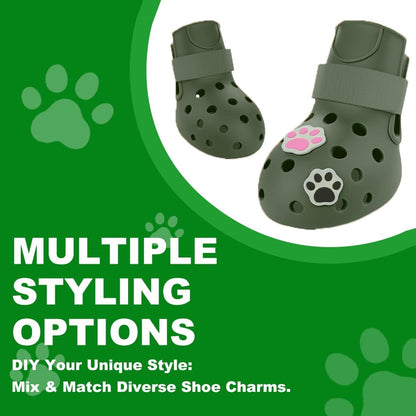 Dog Shoes for Hot Pavement, Breathable Dog Boots Paw Protectors with Adjustable Straps & Non-Slip Sole, Easy On & Off (Coffee Brown, Size 2:(L*W)(2.37’’x1.97''))