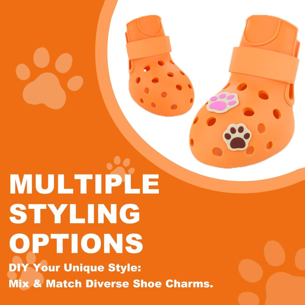 Dog Shoes for Hot Pavement, Breathable Dog Boots Paw Protectors with Adjustable Straps & Non-Slip Sole, Easy On & Off (Coffee Brown, Size 2:(L*W)(2.37’’x1.97''))