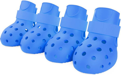 Dog Shoes for Hot Pavement, Breathable Dog Boots Paw Protectors with Adjustable Straps & Non-Slip Sole, Easy On & Off (Coffee Brown, Size 2:(L*W)(2.37’’x1.97''))