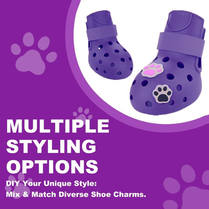 Dog Shoes for Hot Pavement, Breathable Dog Boots Paw Protectors with Adjustable Straps & Non-Slip Sole, Easy On & Off (Coffee Brown, Size 2:(L*W)(2.37’’x1.97''))