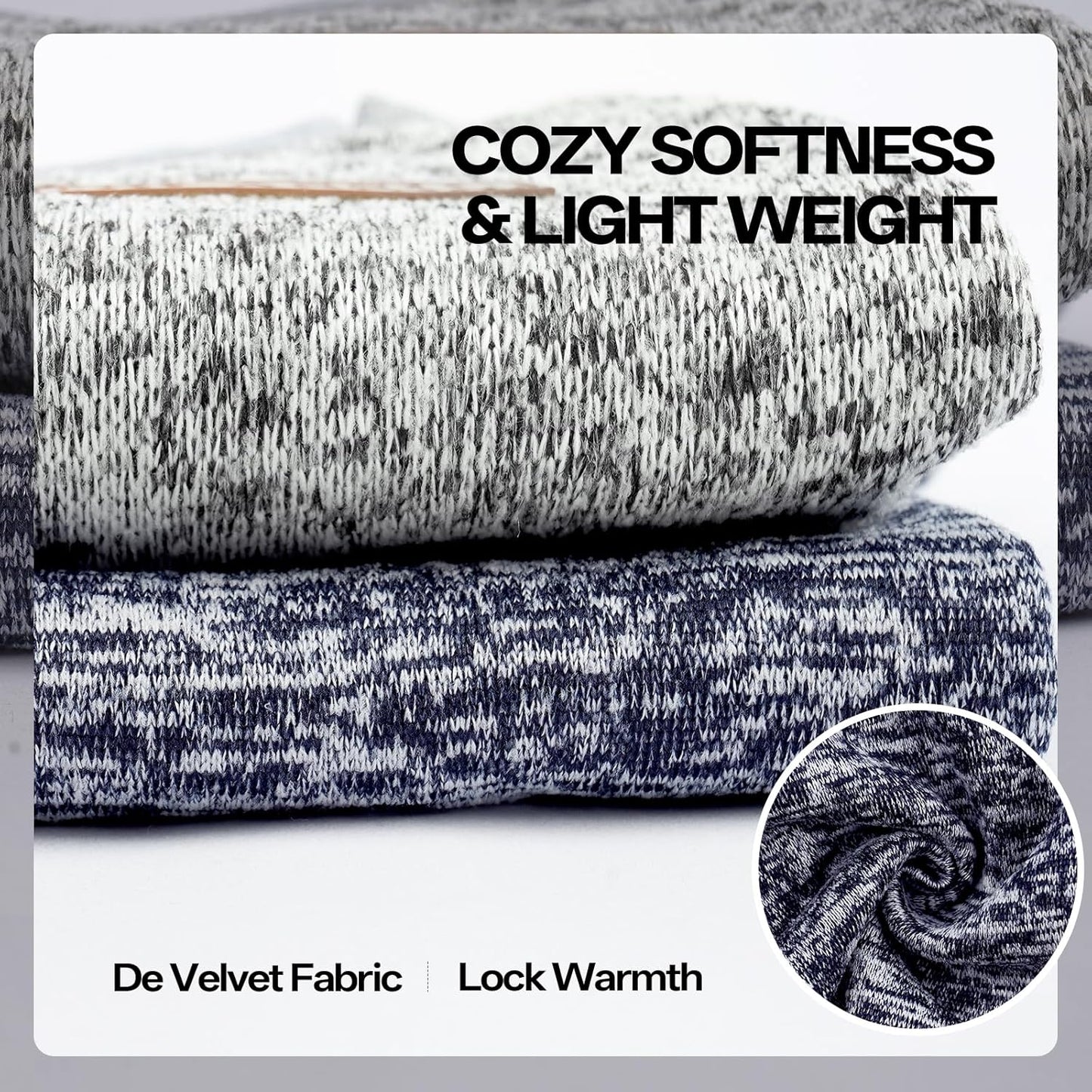 2 Pack Dog Sweater for Small Dogs, Turtleneck Dog Sweatshirt Puppy Fleece Sweaters Winter Clothes for Small Dogs Cats Boy or Girl, Warm Soft Pet Outfit for Puppies, Cat Apparel, Blue+Grey,L