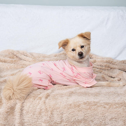 2026 New Cotton Dog Pajamas for Small & Medium Dogs - Soft Pet Onesie, Comfy Puppy Coat with Various Prints, Cute Pet Apparel for Dogs Blue Santa Medium